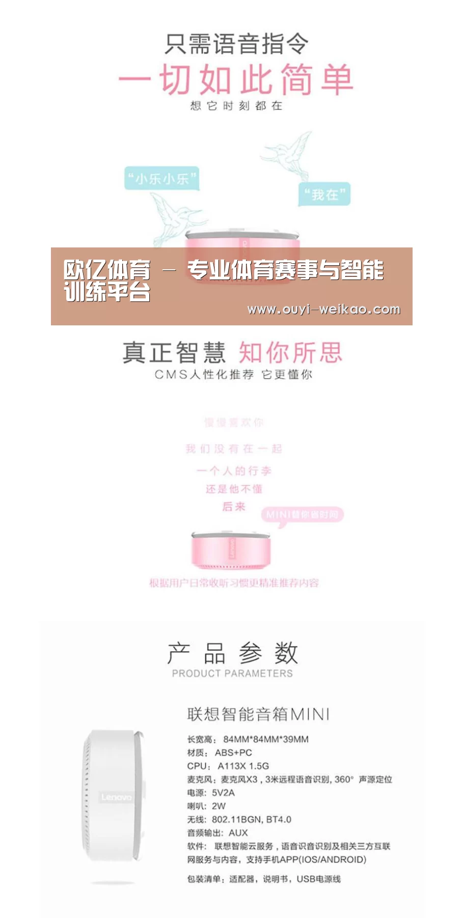 联想智能音箱MINI(图1)